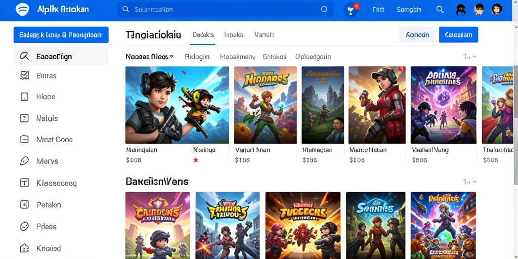 Visual yang memukau saat menjelajahi peta baru.