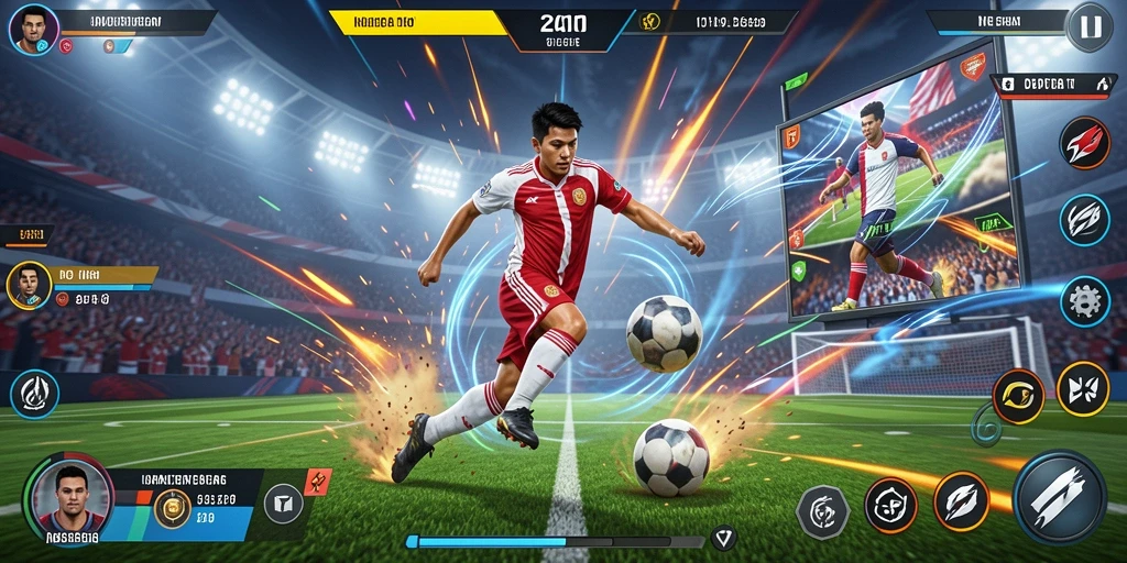 Saksikan aksi seru di setiap level permainan.
