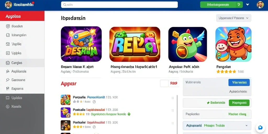 Tampilan antarmuka yang mudah digunakan dan menarik.
