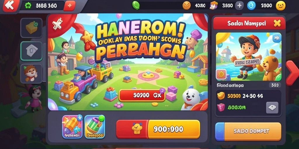 Pengalaman bermain yang seru dan mengasyikkan.