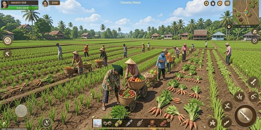 Misi dan petualangan seru di dalam game.