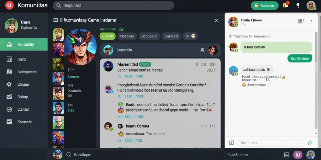Fitur mode permainan yang seru dan menantang.